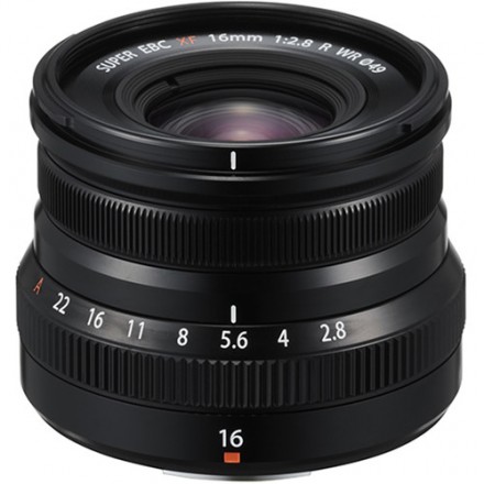 Об'єктив Fujifilm XF 16mm F2.8 R WR Black Об'єктив Fujifilm XF 16mm F2.8 R WR Black
